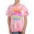 Admit It You'll Low Key Miss Me Bruh Bruh Teacher Tie-Dye T-shirts Coral Tie-Dye