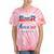 Beer American Flag 4Th Of July Merica Drinking Usa Tie-Dye T-shirts Coral Tie-Dye