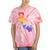 California Lgbtq Gay Lesbian Pride Rainbow Flag Tie-Dye T-shirts Coral Tie-Dye