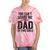 You Can't Scare Me I'm A Dad Of Two Girls Father's Day Tie-Dye T-shirts Coral Tie-Dye