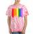 Cincinnati Ohio Downtown Rainbow Lgbt Gay Pride Tie-Dye T-shirts Coral Tie-Dye