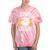 Carpentry Stop And Smell The Sawdust Working Carpenter Tie-Dye T-shirts Coral Tie-Dye