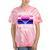 Genderfluid Omnisexual Iconic Pride Flag Genderqueer Queer Tie-Dye T-shirts Coral Tie-Dye