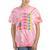 Girl Retro Taylor First Name Personalized Groovy 80'S Pink Tie-Dye T-shirts Coral Tie-Dye