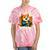 I Go Meow Cat Owner Singing Cat Meme Cat Lovers Tie-Dye T-shirts Coral Tie-Dye