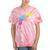 Gun Dripping Rainbow Graffiti Paint Artist Revolver Tie-Dye T-shirts Coral Tie-Dye