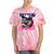 Weekend Hooker Colorful Fishing For Weekend Hooker Tie-Dye T-shirts Coral Tie-Dye