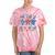 Pediatric Nurse 4Th Of July Little Stars Shining Bright Tie-Dye T-shirts Coral Tie-Dye