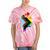 Progress Pride Rainbow Flag For Inclusivity Tie-Dye T-shirts Coral Tie-Dye