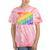 Rainbow Lgbtq Drag King Tie-Dye T-shirts Coral Tie-Dye