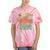 Vintage 1964 Floral Hippie Groovy Daisy Flower 60Th Birthday Tie-Dye T-shirts Coral Tie-Dye