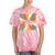 Vintage Skunk Lover Retro Style Animal Tie-Dye T-shirts Coral Tie-Dye