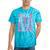 In My 6Th Birthday Era Girl Six Bday 6 Year Old Girl Tie-Dye T-shirts Turquoise Tie-Dye