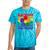 Electrician Rainbow Lgbtq Gay Pride Lesbian Retro Groovy Tie-Dye T-shirts Turquoise Tie-Dye