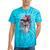 Hawk Tush Spit On That Thing Llama July 4Th Tie-Dye T-shirts Turquoise Tie-Dye