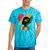 Junenth Black Remembering My Ancestors Tie-Dye T-shirts Turquoise Tie-Dye