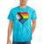 Progress Pride Flag Vintage Rainbow Heart Love Lgbt Pocket Tie-Dye T-shirts Turquoise Tie-Dye