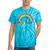 Rainbow Pride Gay Lgbt Parade Philly Philadelphia Tie-Dye T-shirts Turquoise Tie-Dye