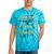 Religious Blessed By God For 100 Years Happy 100Th Birthday Tie-Dye T-shirts Turquoise Tie-Dye