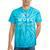 Woke Circa Generation X Broken Chains Activist & Equality Tie-Dye T-shirts Turquoise Tie-Dye