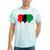 Black Pride Clothing Pan African Flag Afro 4 & Women Tie-Dye T-shirts Mint Tie-Dye