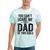 You Can't Scare Me I'm A Dad Of Two Girls Father's Day Tie-Dye T-shirts Mint Tie-Dye