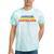 Cleveland City Gay Pride Rainbow Word Tie-Dye T-shirts Mint Tie-Dye