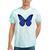 European Union Butterfly Pride European Union Flag Eu Tie-Dye T-shirts Mint Tie-Dye