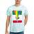 Lgbt Mexico Flag Zip Rainbow Mexican Gay Pride Tie-Dye T-shirts Mint Tie-Dye