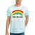 New Orleans Pride Lgbtq Rainbow Skyline Tie-Dye T-shirts Mint Tie-Dye