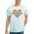 Oregon Retro Rainbow Heart 80S Whimsy Lgbtq Pride Stat Tie-Dye T-shirts Mint Tie-Dye