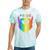 Pride Rainbow Beard Lgbtq Gay Pride Day Quote Saying Meme Tie-Dye T-shirts Mint Tie-Dye