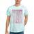 Rainbow Cute Unicorn Graffiti Tie-Dye T-shirts Mint Tie-Dye