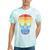 Rainbow Sugar Skull Day Of The Dead Lgbt Gay Pride Tie-Dye T-shirts Mint Tie-Dye