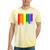 Birmingham Alabama Lgbtq Gay Pride Rainbow Skyline Tie-Dye T-shirts Yellow Tie-Dye