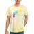 Gun Dripping Rainbow Graffiti Paint Artist Revolver Tie-Dye T-shirts Yellow Tie-Dye