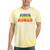 Hawaii State Gay Pride Rainbow Word Tie-Dye T-shirts Yellow Tie-Dye
