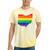 Ohio Map Gay Pride Rainbow Flag Lgbt Support Tie-Dye T-shirts Yellow Tie-Dye