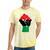 Pan African Unia Flag Fist Black History Black Liberation Tie-Dye T-shirts Yellow Tie-Dye