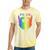 Pride Rainbow Beard Lgbtq Gay Pride Day Quote Saying Meme Tie-Dye T-shirts Yellow Tie-Dye