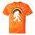 Bigfoot Graffiti Rainbow Sasquatch Tagger Tie-Dye T-shirts Orange Tie-Dye