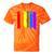 Boston Massachusetts Lgbtq Gay Pride Rainbow Skyline Tie-Dye T-shirts Orange Tie-Dye