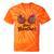 Coconut Bra Flower Boobs Hawaii Aloha Beaches Tie-Dye T-shirts Orange Tie-Dye