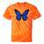 European Union Butterfly Pride European Union Flag Eu Tie-Dye T-shirts Orange Tie-Dye