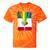 Lgbt Mexico Flag Zip Rainbow Mexican Gay Pride Tie-Dye T-shirts Orange Tie-Dye