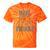 Mood Swings Sarcastic Novelty Graphic Tie-Dye T-shirts Orange Tie-Dye