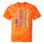 Girl Retro Taylor First Name Personalized Groovy 80'S Pink Tie-Dye T-shirts Orange Tie-Dye