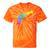 Gun Dripping Rainbow Graffiti Paint Artist Revolver Tie-Dye T-shirts Orange Tie-Dye