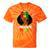 Junenth 1865 Celebrate Freedom Celebrating Black Women Tie-Dye T-shirts Orange Tie-Dye