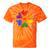 Rainbow Circle Of Hearts Love Gay Pride Lgbt Tie-Dye T-shirts Orange Tie-Dye